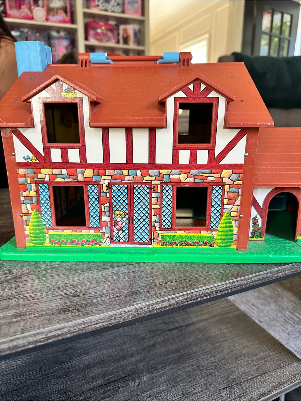Fisher-Price 1980 Vintage Tutor Dollhouse Playset